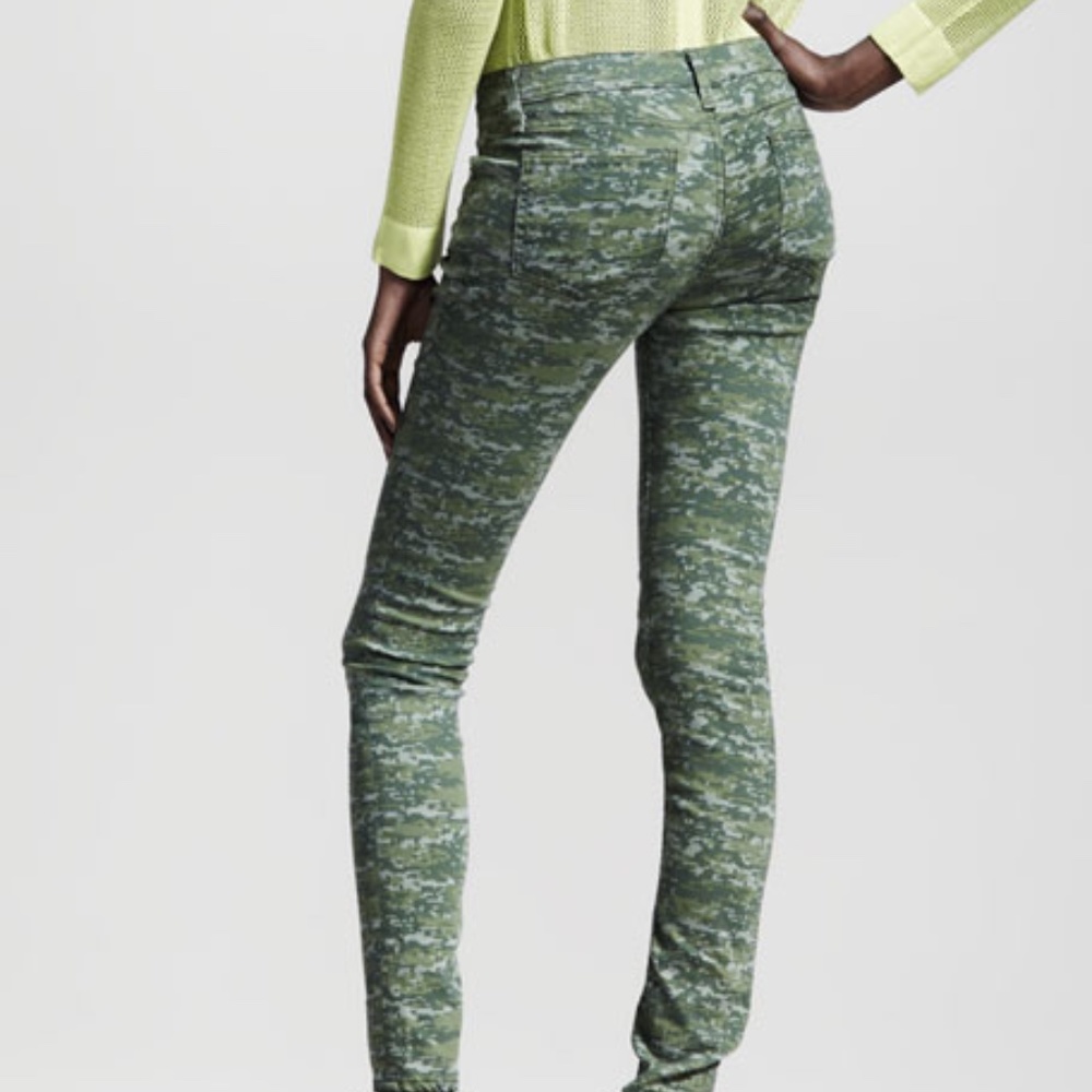 rag & bone/JEAN Skinny Camo-Print Jeans